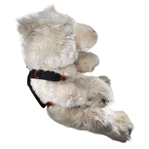 Gund American Eagle Outfitter Plush White Polar Bear Backpack Stuffed Animal Toy - Picture 3 of 10